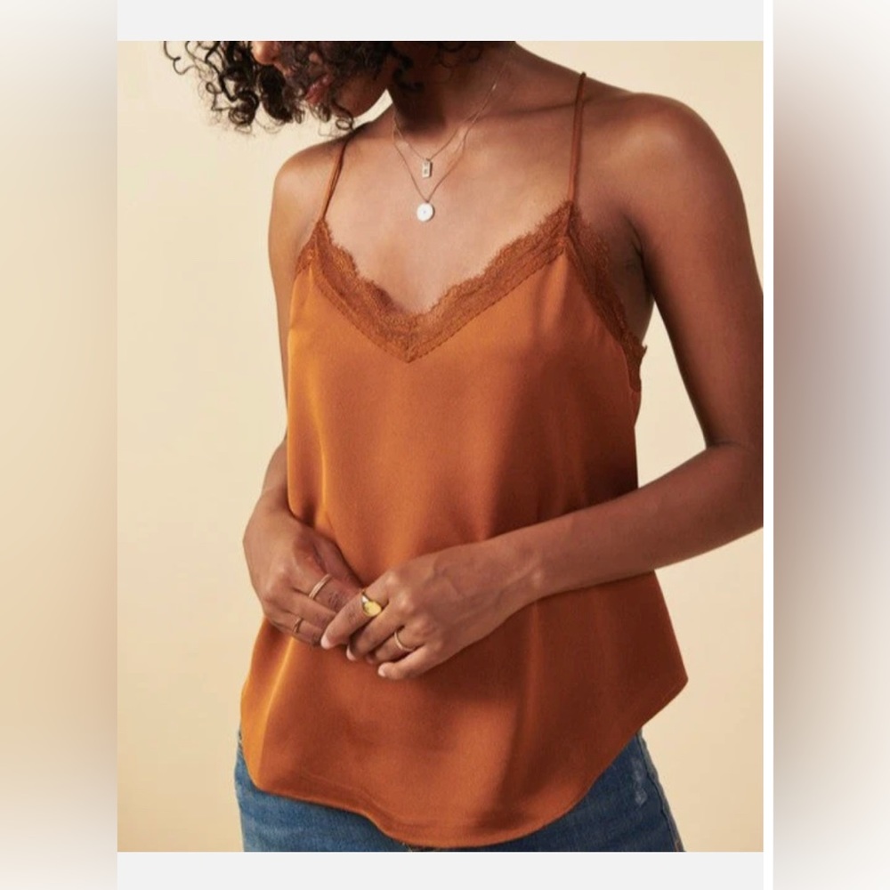 Abercrombie & Fitch Auburn Lace Camisole Sz M